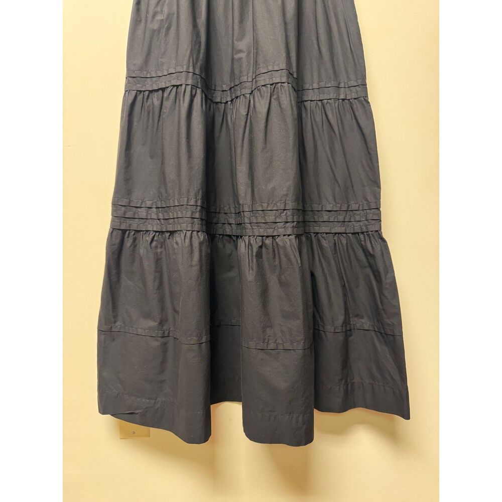 by ANTHROPOLIGIE The Somerset Maxi Dress, Black, Sz L - Picture 8 of 12